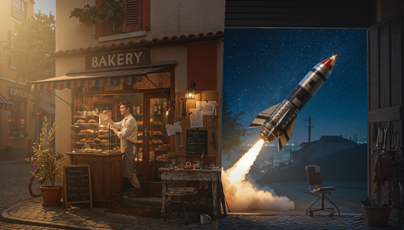 スモールビジネス vs スタートアップ